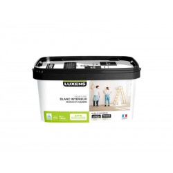 Peinture Mur Et Boiserie Luxens Rafraichir Blanc Satiné