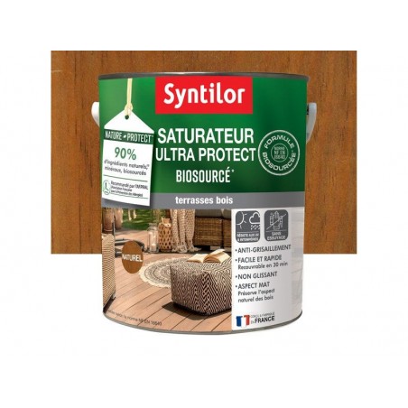 Saturateur nature protect SYNTILOR naturel mat 5 l
