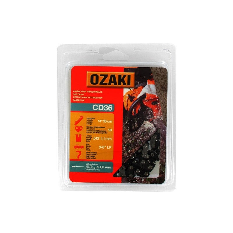 Chaîne de tronçonneuse Ozaki Semi Carrée: .3-8Lp .043 (11Mm) 50