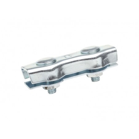 Lot de 2 Serre-Câbles Acier Zingué Standers Diam.6 X L.60 X