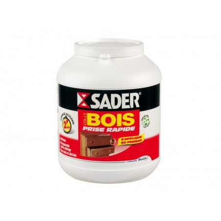 Colle à  Bois Rapide Spéciale Matériaux Sader