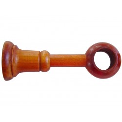 Support de tringle à rideau 28 Mm Merisier Verni Inspire