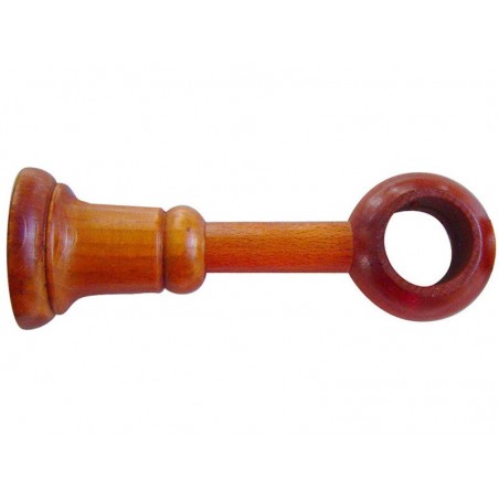 Support de tringle à rideau 28 Mm Merisier Verni Inspire
