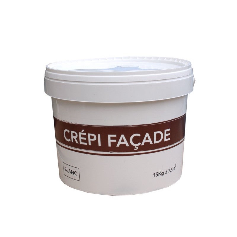 Crépis de façade Blanc Mat 15 Kg