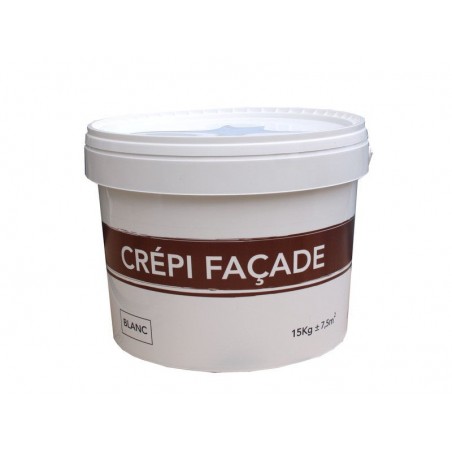 Crépis de façade Blanc Mat 15 Kg