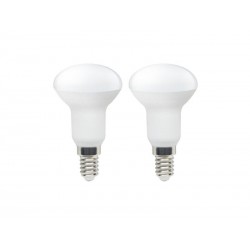 Lot de 2 ampoules led blanc réflecteur E14 5 W