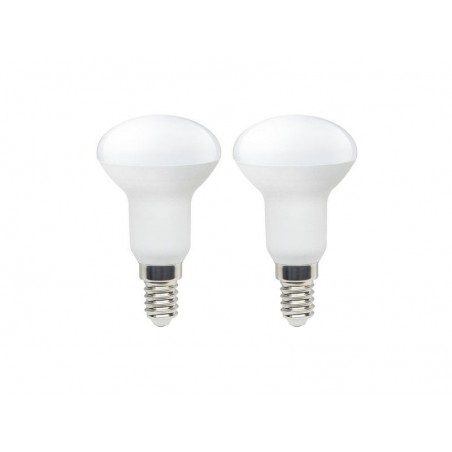 Lot de 2 ampoules led blanc réflecteur E14 5 W