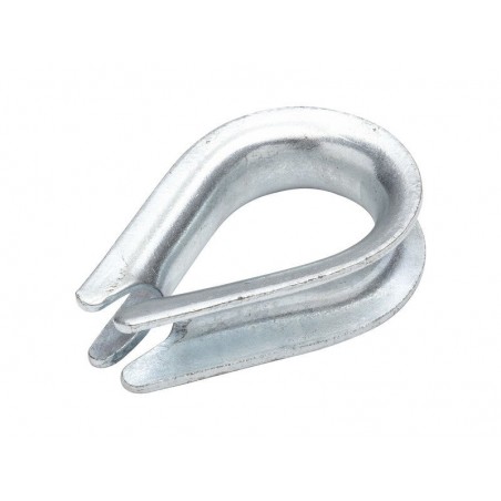 Cosse Coeur Acier Zingué Standers Diam.14 X L.125 X L.18 Mm