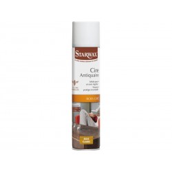 Cire antiquaire bois clair cire aerosol 0.3 L  STARWAX -  - meilleure qualité