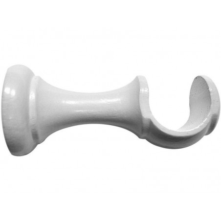 Support Tringle à Rideau 28 Mm Blanc Satiné Inspire