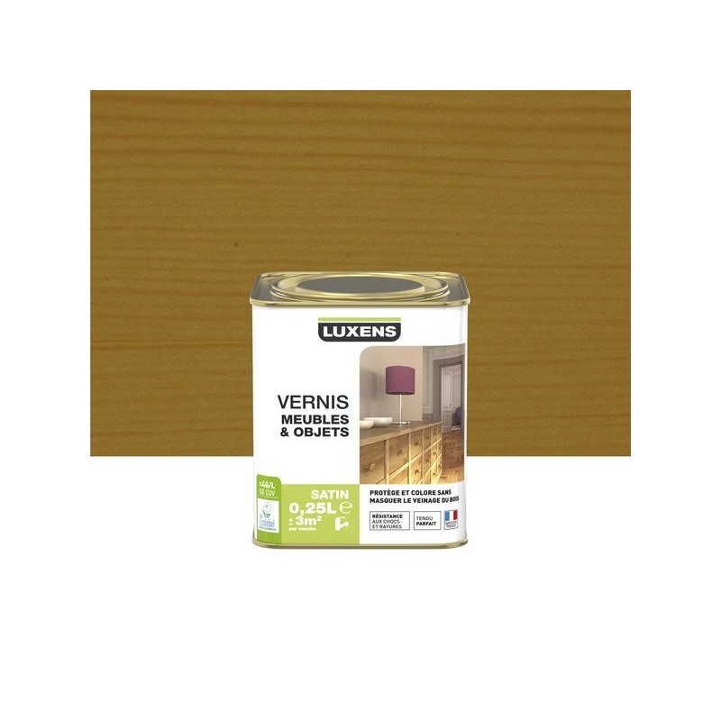Vernis meuble et objets  Noyer Satiné